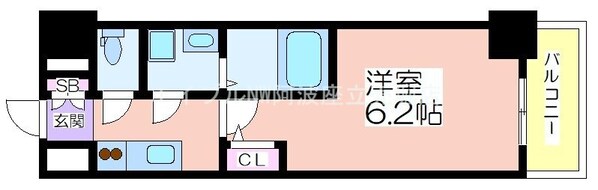 エスリード阿波座プライムコートの物件間取画像